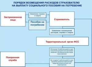 Заявление в территориальный орган Фонда социального страхования Российской Федерации о возмещении расходов на выплату социального пособия на погребение