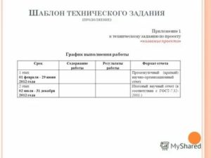 Техническое задание (приложение к государственному контракту на изготовление полиграфической продукции)
