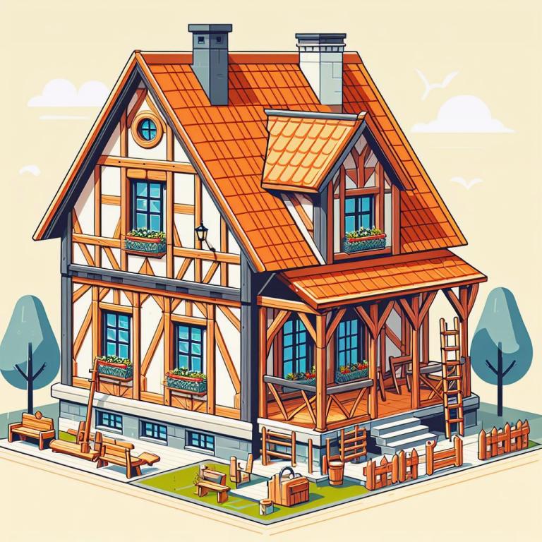 🏠 Как построить свой собственный дом в стиле Фахверк: лучшие проекты и советы 🏠: 👀 Какие примеры домов в стиле Фахверк можно увидеть? 👀
